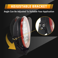 AUXTINGS 2db 23cm-es Piros LED Fényhíd 294W - 24000lm Vízálló Spotlámpa Terepjáróhoz, Teherautóhoz, Traktorhoz és Hajóhoz

AI: I've created  4