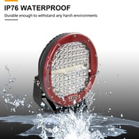 AUXTINGS 2db 23cm-es Piros LED Fényhíd 294W - 24000lm Vízálló Spotlámpa Terepjáróhoz, Teherautóhoz, Traktorhoz és Hajóhoz

AI: I've created  6