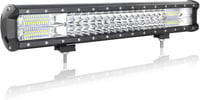 AUXTINGS 3 soros 7D LED munkalámpa széles fénnyel 38 50 55,9 cm 216W 252W 288W 324W 6000K 1
