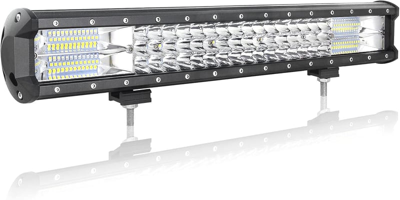 AUXTINGS 3 soros 7D LED munkalámpa széles fénnyel 38 50 55,9 cm 216W 252W 288W 324W 6000K