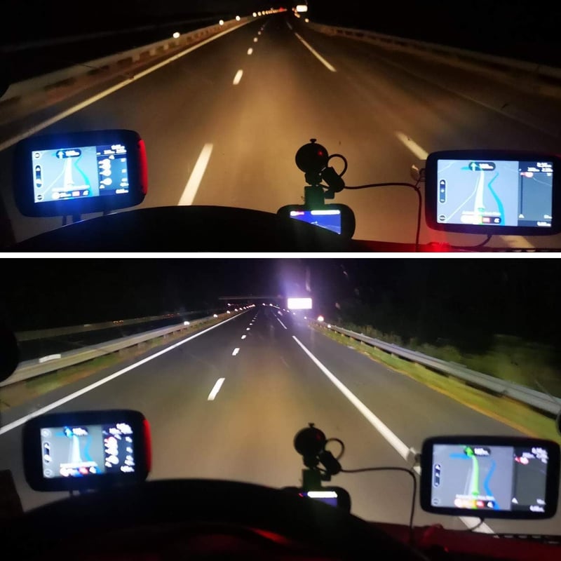 AUXTINGS 40 col 540W 3 sor 7D LED munkalámpa spot és szórt fény kombinált, DC 12V-24V 6000K, fekete UTV off-road