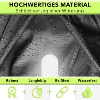Husă de ploaie AVANA pentru rucsac cu bandă reflectorizantă (10-70L), husă impermeabilă pentru ghiozdan cu elemente reflectorizante 3