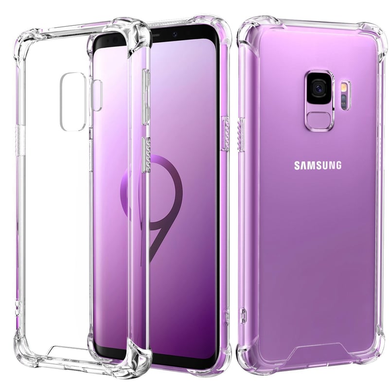 Puzdro AVANA TPU Bumper pre Samsung Galaxy S9, priehľadný ochranný kryt
