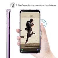 Puzdro AVANA TPU Bumper pre Samsung Galaxy S9, priehľadný ochranný kryt 2