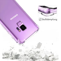 Puzdro AVANA TPU Bumper pre Samsung Galaxy S9, priehľadný ochranný kryt 6