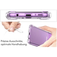Puzdro AVANA TPU Bumper pre Samsung Galaxy S9, priehľadný ochranný kryt 5