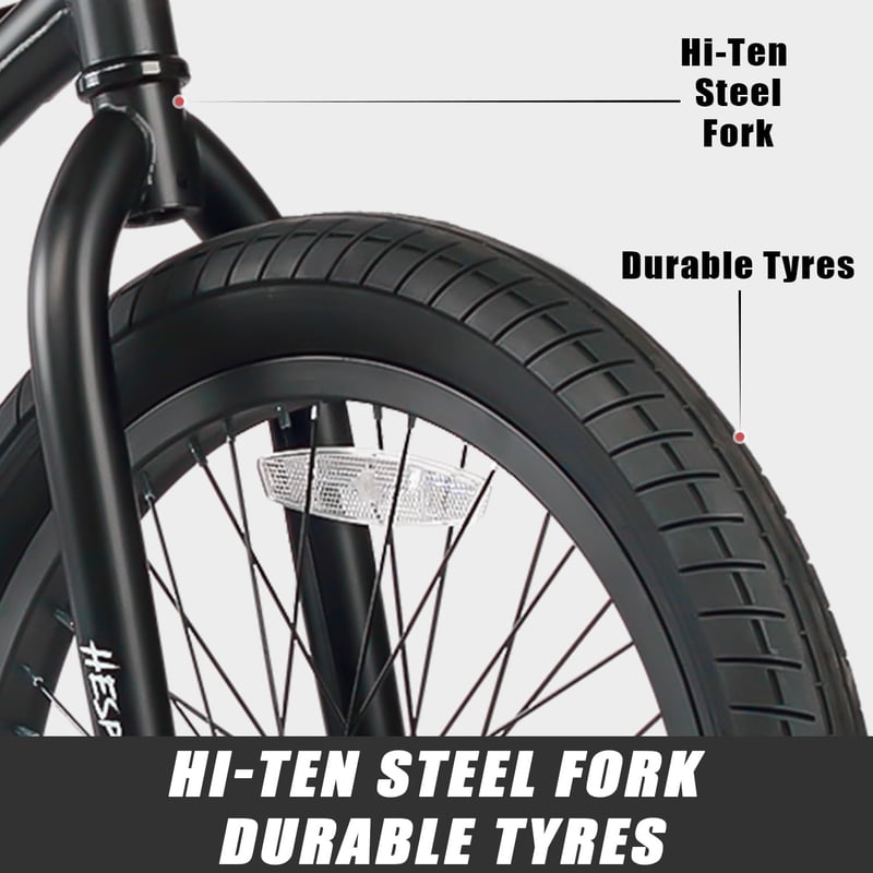 AVASTA Hesper 20 Colos Gyerek BMX Kerékpár 4 Peddel 6-14 Éves Fiúknak