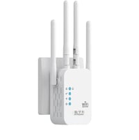 AVBVKG WiFi jelerősítő 1200 Mbps, 4 antennás, 2,4/5 GHz, Gigabit Ethernet, 1200 m² 1