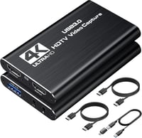 avedio links HDMI Capture Card 4K Loop-Out, USB-C/A, 1080P 60fps 1