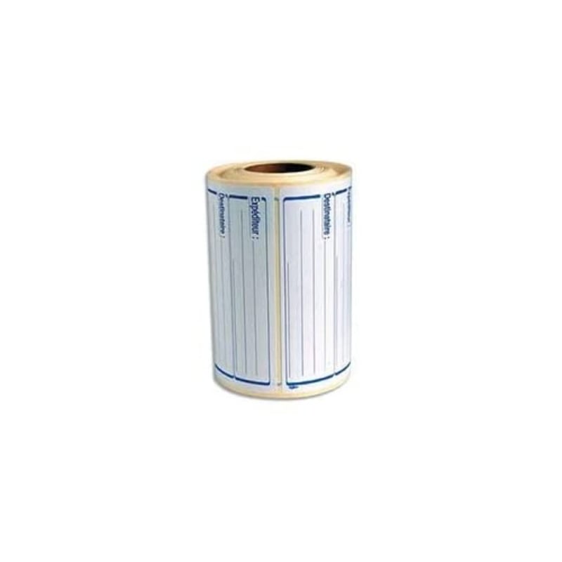 Rolă de etichete autoadezive Avery pentru expeditor/destinatar – 500 buc., 120 x 65 mm