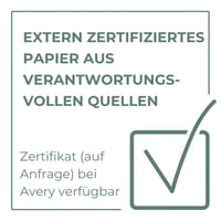 Etichete autoadezive albe Avery Zweckform 6122, Ultragrip, 70x36 mm, A4, 240 bucăți, 10 coli, imprimabile, etichete pentru expediere 10