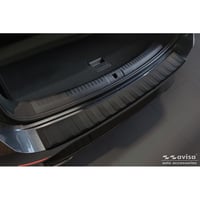 Nerezový kryt zadného nárazníka Avisa Matt pre Seat Leon Sportstourer FR / Cupra Leon Sportstourer 2020-2024 a Facelift 2024- Ribs 2