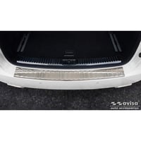 Protecție pentru bara de protecție spate Avisa din oțel inoxidabil, cu potrivire personalizată, argintiu 1