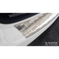 Protecție pentru bara de protecție spate Avisa din oțel inoxidabil, cu potrivire personalizată, argintiu 3