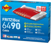 AVM FRITZ!Box 6490 Cable WLAN AC+N router DOCSIS 3.0 kábel modem VoIP telefon - Single 3