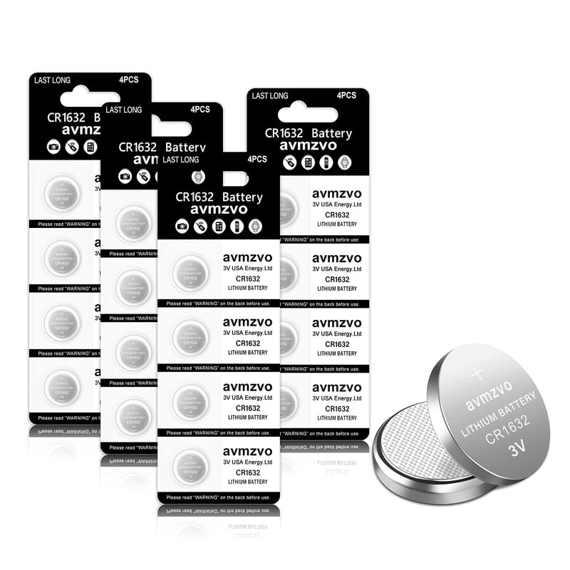 Lítiová gombíková batéria avmzvo CR1632 3V - balenie 16 ks, 135 mAh, batérie CR 1632 (1632-16p)