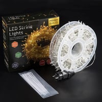 Avoalre 1000 LED-es tündérfény 25m IP44 vízálló meleg fehér 8 üzemmód kültéri karácsonyi dekoráció 8
