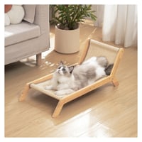 Stâlp de zgâriat pentru pisici Avont din sisal, 2 în 1, ansamblu de zgâriat din lemn cu loc de odihnă pentru dormit și zgâriat, pentru pisici de toate mărimile, 69 x 33 cm 1