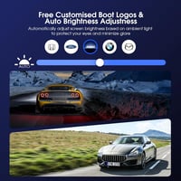 Avylet 10.26" Wireless CarPlay Android Auto Autós Képernyő GPS Dashcam 8