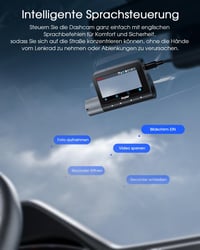 Avylet 5K autós fedélzeti kamera 3 csatornás GPS Wi-Fi 4K+1080P éjszakai látás 512 GB 7