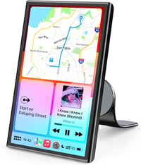 Avylet 7" Hordozható Autós Kijelző CarPlay Android Érintőképernyő GPS Hangvezérlés 1