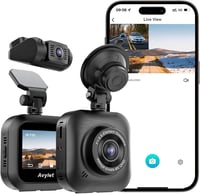 Avylet Autós Fedélzeti Kamera 1080P WiFi IPS Kijelzővel 1