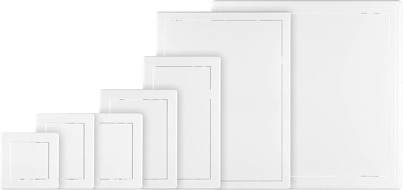 Awenta 200x400 mm ABS Inspekciós Ajtó Szellőzéshez és Vízórához Fehér