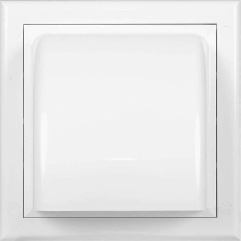 Awenta szellőzőrács visszacsapó szelep 100mm ABS fehér