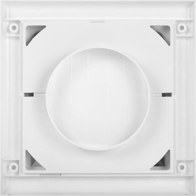 Awenta szellőzőrács visszacsapó szelep 100mm ABS fehér