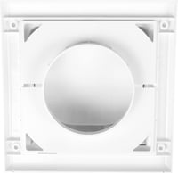 Awenta szellőzőrács visszacsapó szelep 100mm ABS fehér 5