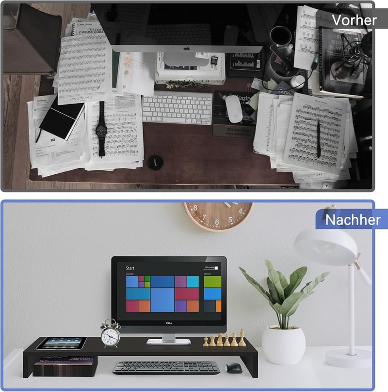 Awhtixbo Fa Monitor Állvány Ergonomikus 20kg Terhelhetőség