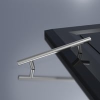 AwmnSrman Konyhai Fogantyú Szett - 15 db Rozsdamentes Acél Szekrényfogantyú, 128 mm, Ezüst, Modern Megjelenés Konyhaszekrényekhez, Fiókokhoz 6