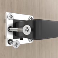 AwmnSrman modern rozsdamentes acél ajtókilincs szett 2 db kilinccsel és hosszú lemezzel 7