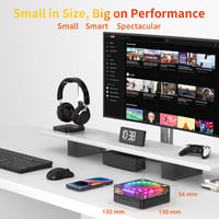 AWOW Mini Gaming PC AMD Ryzen 7 7840HS 32GB DDR5 1TB SSD Radeon 780M 4K 6