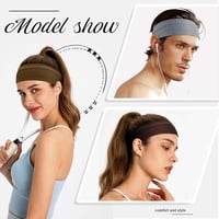 Bandă sport unisex AWUMBUK neagră - 8 buc. 5