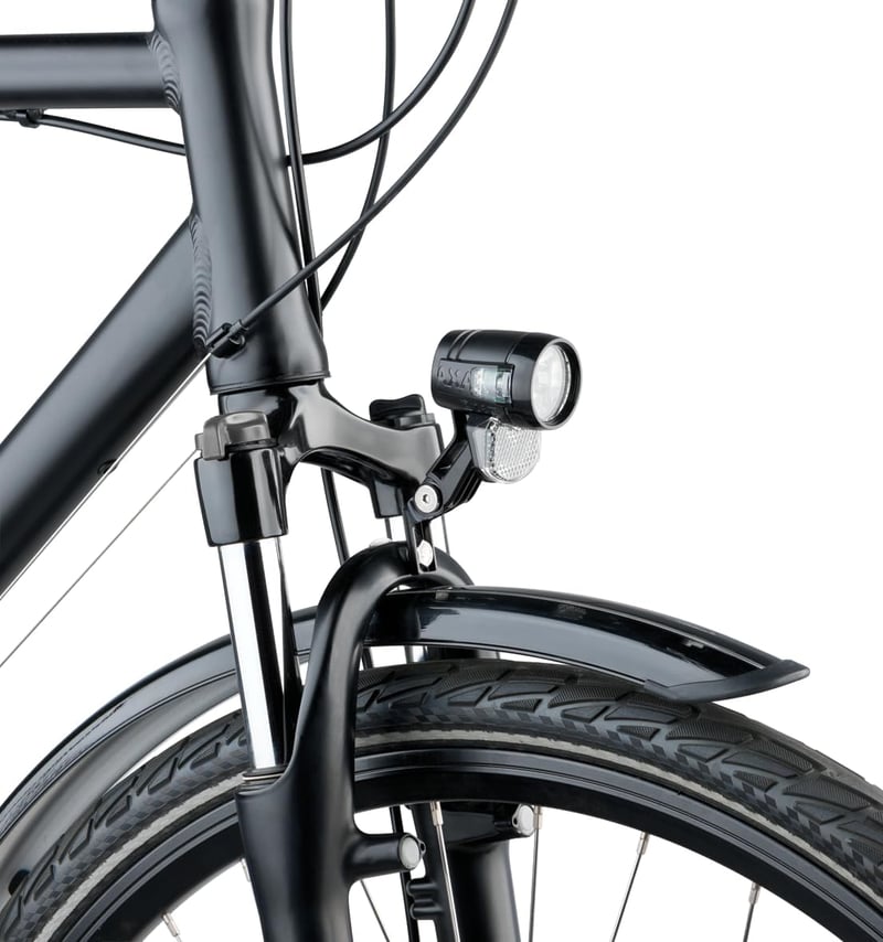 AXA Blueline 30 E-Bike LED kerékpárlámpa 30 Lux StVZO jóváhagyott