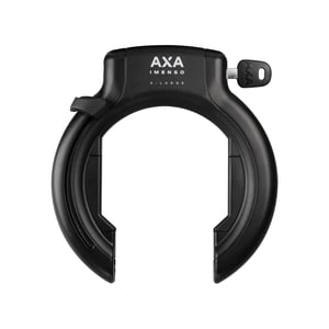 Cyklozámok AXA Imenso X Large – zasúvateľný kľúč, otvor 70 mm, úroveň zabezpečenia 12 – čierny