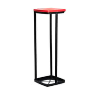 axentia stalak za vreće za smeće s poklopcem, 120 l, crveno/plavi, podesiv po visini, za kuhinju, garažu, podrum, oko 28x32x87 cm 5