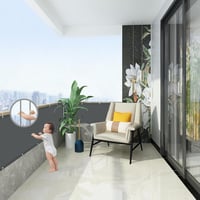 AXT SHADE Balkonprivácia Ernyő 90x800cm Antracit Szélvédelem UV Védelem 4