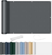 AXT SHADE Balkonprivácia Ernyő 90x800cm Antracit Szélvédelem UV Védelem 1