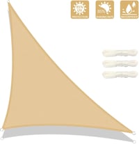 AXT SHADE Vízlepergető Háromszög Napvitorla 3x3x4,25m UV Védelemmel 2