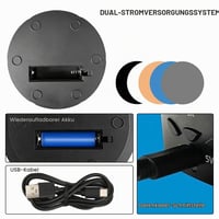 AXVRAV Električni rotirajući stalak 20 cm, 5 pozadina, rotacija 90/180/360°, kontinuirana brzina, nosivost 8 kg, motorizirani stalak za prikaz nakita i satova 2