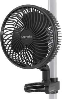 Aygrochy 10W Grow Ventilátor Klippel, 10 Fokozat, Okos App Vezérlés, IP44 1