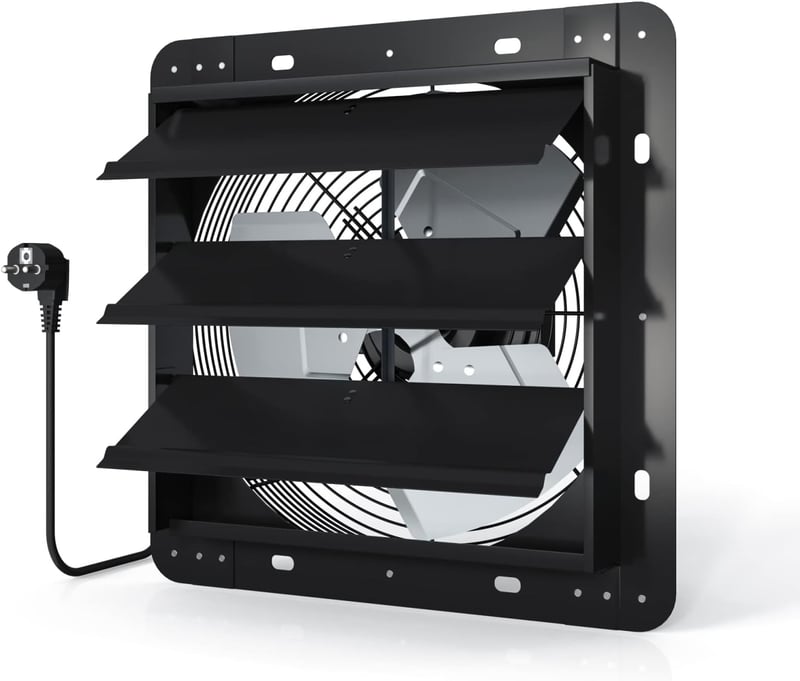 Aygrochy 350mm ipari fali ventilátor 1850 m³/h, szellőztetés és hűtés