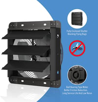 Aygrochy 350mm ipari fali ventilátor 1850 m³/h, szellőztetés és hűtés 4