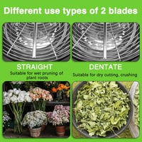 Aygrochy Levélvágó Trimmer 48cm - Növényi Rügyek és Virágok Nyírásához, Erős Fogaskerék 6