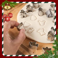 AYNKH Set 20 piese de forme pentru biscuiți din oțel inoxidabil – Forme de Crăciun și Sărbători pentru prăjituri, biscuiți și decorat torturi – Cadou pentru prieteni și familie 5