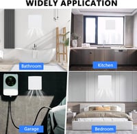 Ayolofei 150mm fürdőszobai ventilátor párasensor és időzítővel 2
