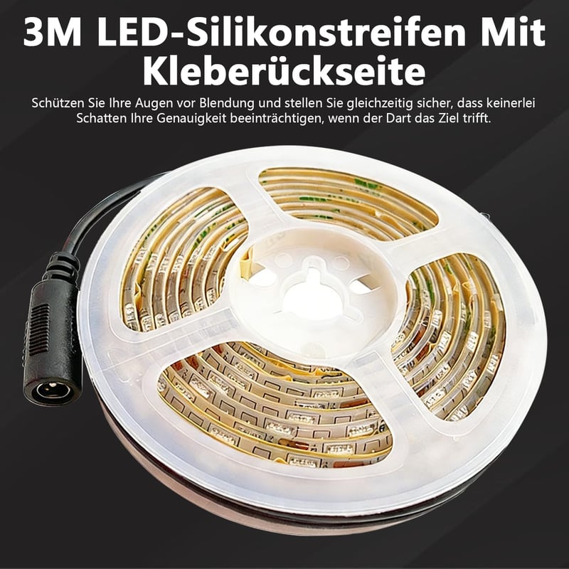 Ayolofei 360° Dartboard LED Körvilágítás - Darts Lámpa Sörözőhöz