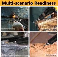 Ayolofei kefementes egyenes csiszológép Dewalt 20V akkuhoz - 4 fokozat, akku nélkül 6